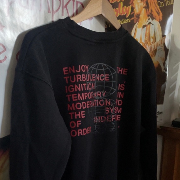 FORMER Black Crew-Neck Sweater - Picture 5 of 6